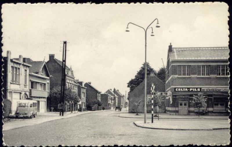 belgium, HOVE, Bouchoutsesteenweg, Café (1956)