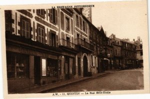 CPA La Bretagne Pittoresque - QUINTIN - La Rue Belle-Etoile (243210)