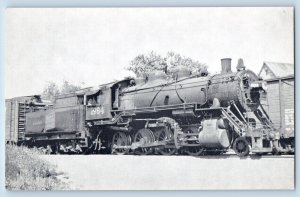 Duluth Minnesota MN Postcard Winnipeg Pacific Locomotive Railroad c1940 Vintage