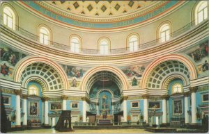 Malta Postcard - Mosta Church Interior RS33437