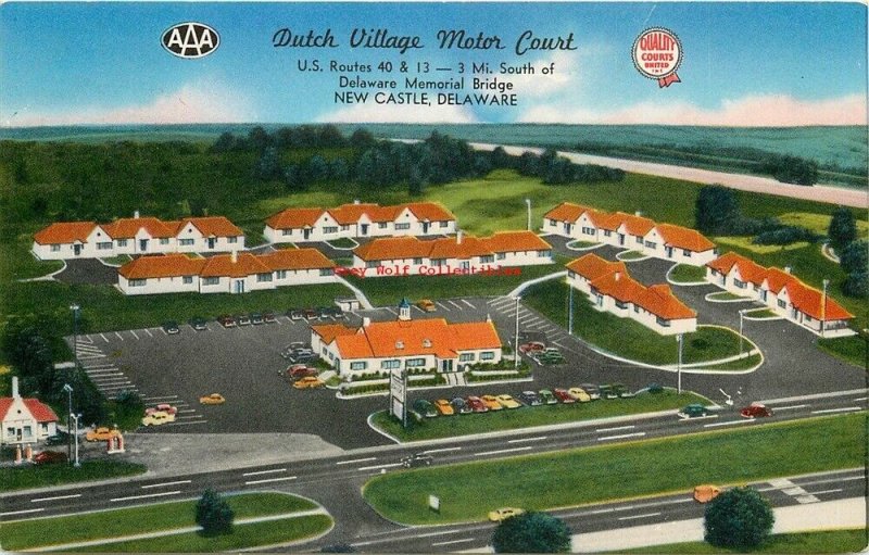DE, New Castle, Delaware, Dutch Village Motor Court