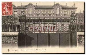 Old Postcard Lagny Schools Communal Girls