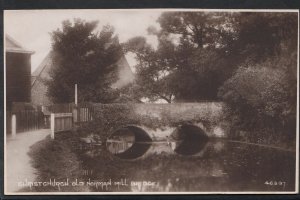 Dorset Postcard - Christchurch, Old Norman Mill Bridge   A6999