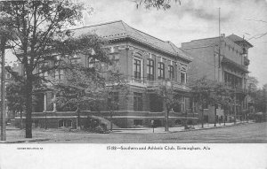 J39/ Birmingham Alabama Postcard c1910 Southern And Athletic Club 127