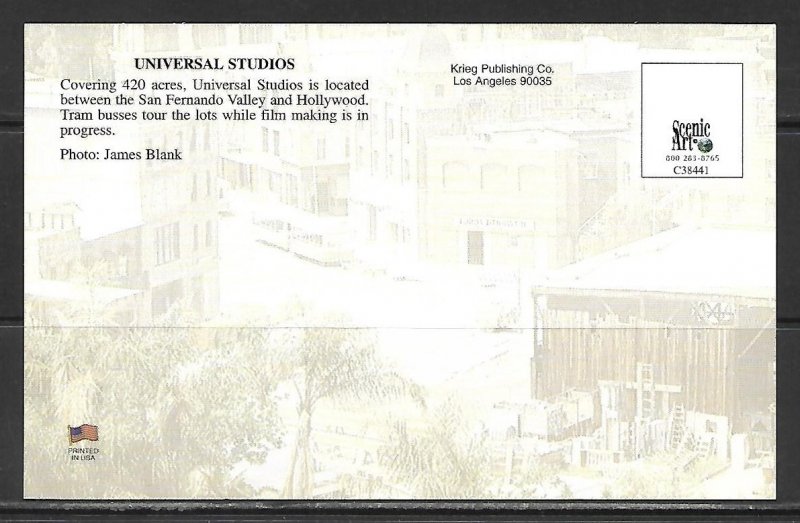 California - Universal Studios - [CA-329]