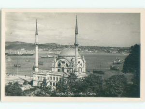 old rppc NICE VIEW Istanbul - Constantinople Turkey i1962