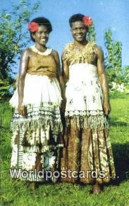 Traditional Dress Fiji, Fijian Unused 