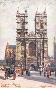 uk37718 western tower westminster abbey  london uk lot 13 uk