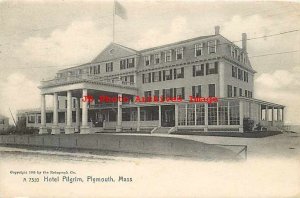 MA, Plymouth, Massachusetts, Pilgram Hotel, Rotograph No A 7330