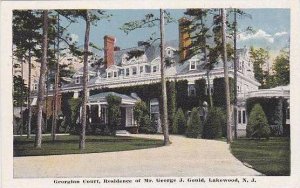 New Jersey Lakewood Georgian Court Residence Of MR George J Gould