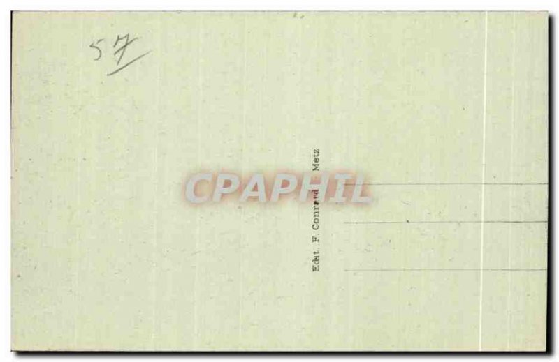 Metz - German Gate - Old Postcard