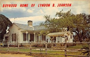 Boyhood Home Of Lyndon Baines Johnson - Johnson City, Texas TX  