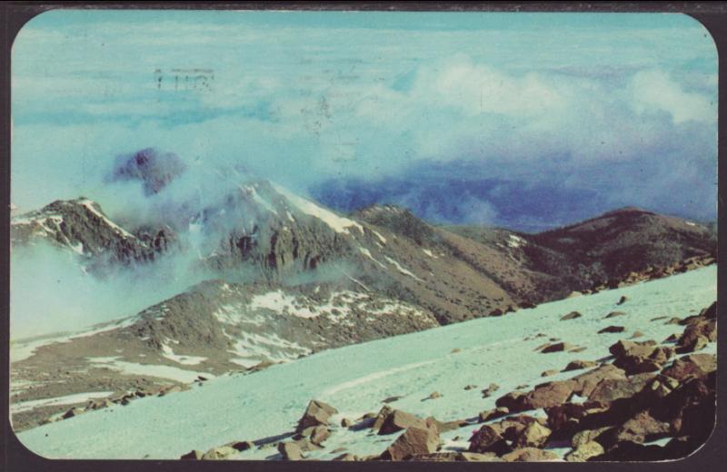 Above the Timberline,Pikes Peak,CO Postcard BIN