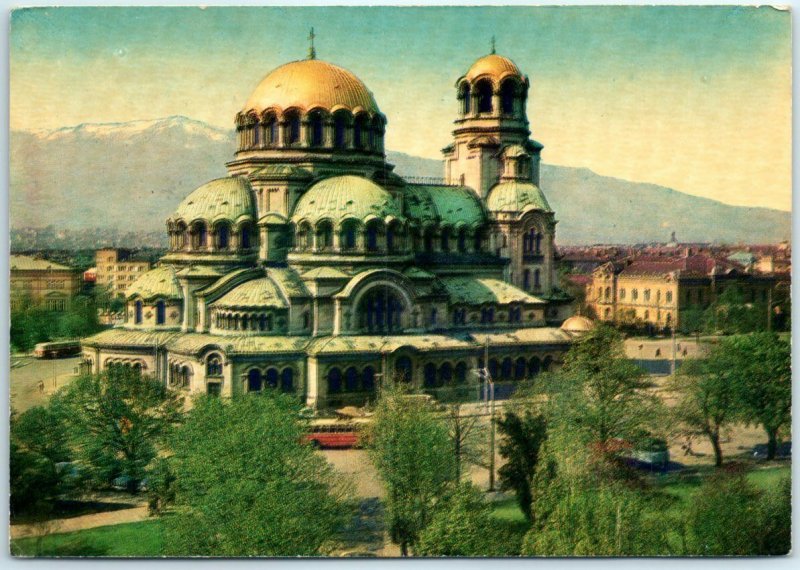 Postcard - St. Alexander Nevsky Cathedral - Sofia, Bulgaria 