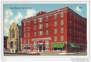 Hotel Berwick, Pennsylvania, 30´s- 40´s