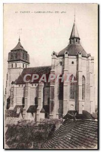 Postcard Old Cathedral Tarbes Ibos