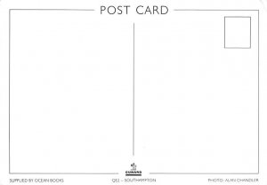 Queen Elizabeth 2 Cunard Line Ship Unused 