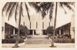 Hawaii Honolulu The Waikiki Theater 1945 Real Photo