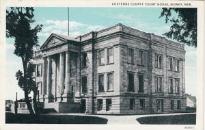 SIDNEY, Nebraska, 1910-20s; Cheyenne County Court House