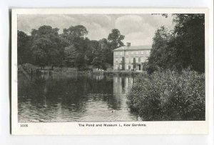 286779 UK England KEW GARDENS pond museum Vintage PC 