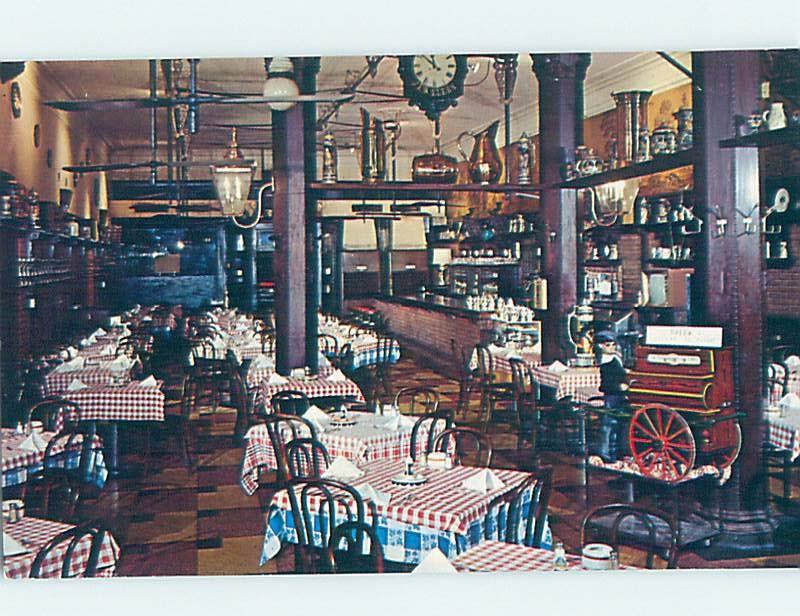 Unused Pre-1980 RESTAURANT SCENE New Orleans Louisiana LA B8834@