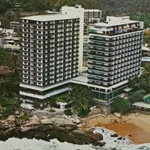 Vintage Postcard Hotel Presidente Acapulco Mexico