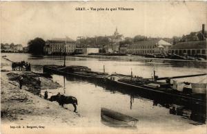 CPA GRAY - Vue prise du quai VILLENEUVE (452372)