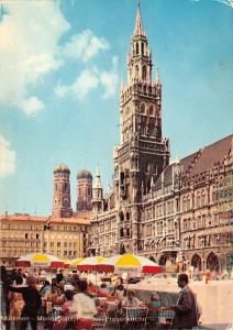 BT15444 Munchen marienplatz mit rathaus und frauenkirche            Germany