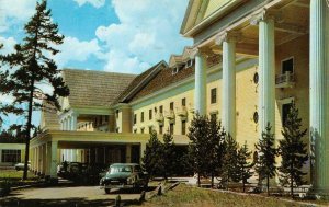 WY, Wyoming  LAKE HOTEL~North Shore  YELLOWSTONE NATIONAL PARK   1963 Postcard