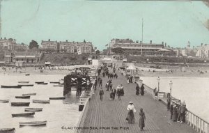 CLACTON-ON-SEA , Essex , England , 1900-10s ; Pier & Bridge