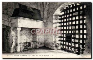 Loches - The Keep - Dungeon of the Duke of Alencon - Old Postcard