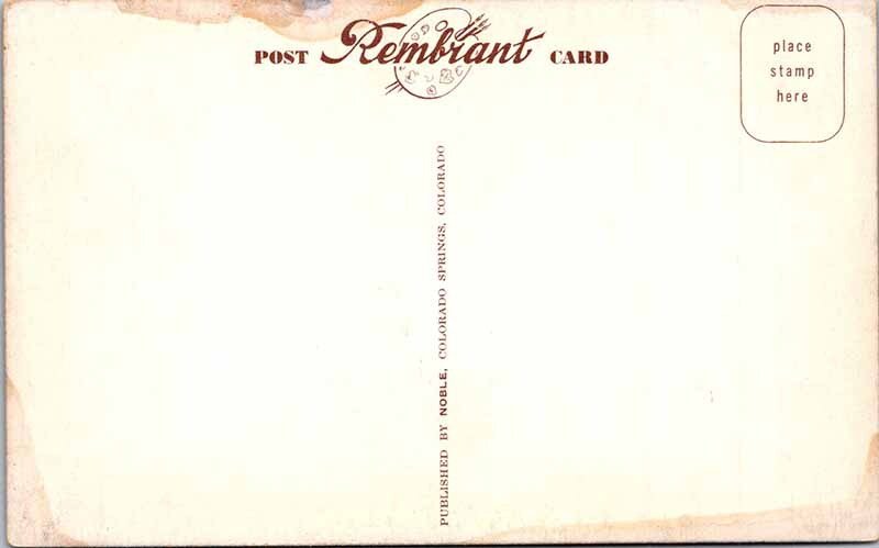 Postcard HOTEL SCENE Amarillo Texas TX AM4662