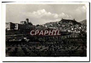 Modern Postcard Panorama Assisi