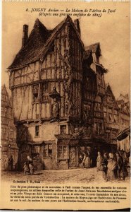 CPA JOIGNY Ancien - La Maison de l'Arbre de Jessé (d'apres une gravure (658688)