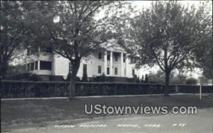 Real Photo - Wayne Hospital - Nebraska NE  