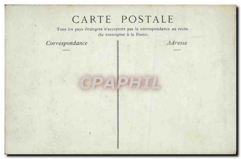 Old Postcard Longpont Abbey De Citeaux I & # 39Eglise