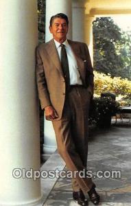  Oval Office Postcard President Ronald Reagan