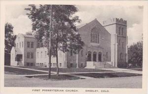 Colorado Greeley First Presbyterian Church Albertype