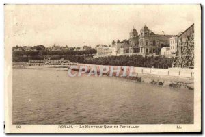 Old Postcard Royan New Quai De Foncillon