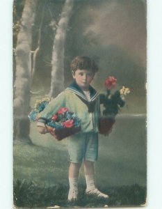 Divided-Back CHILDREN SCENE Great Postcard AA6327