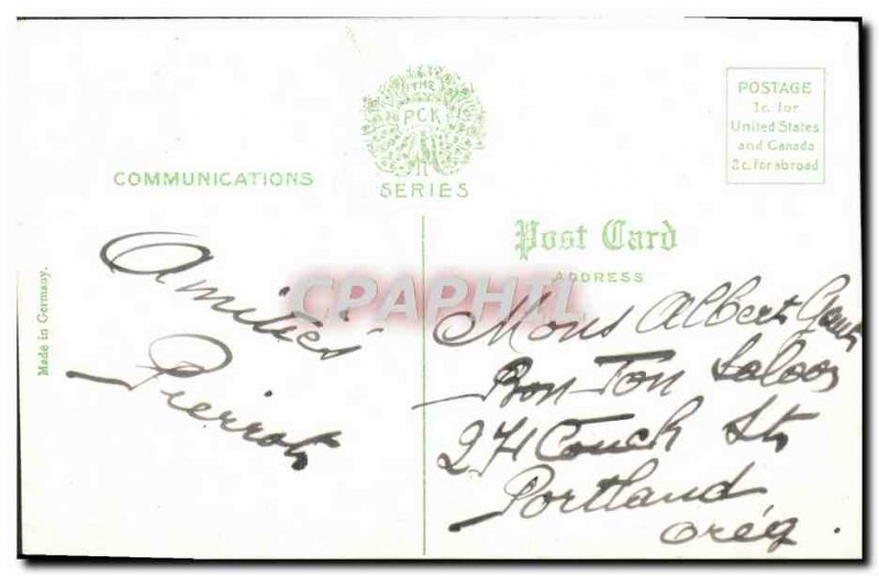 Old Postcard Seattle Wash Upper 2nd Ave.