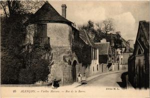 CPA ALENCON - Vieilles Maisons - Rue de la Barre (355302)