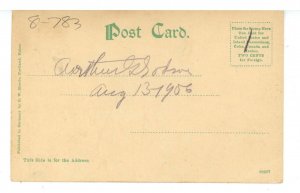 ME - Boothbay Harbor. Bird's Eye View  ca 1906