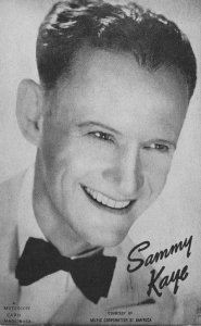 Sammy Kaye Jazz Big Band Printed Signed Autograph Old Postcard