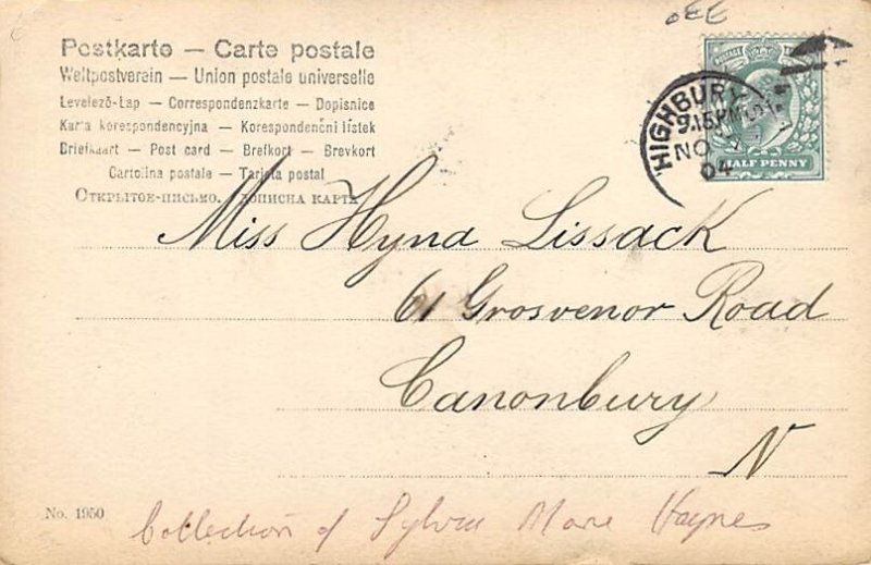 Children with Toys Postcard