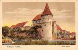 Balingen (Wurttbg.) Altes Schloß Württemberg, Germany c1910s Vintage Postcard