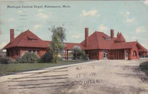 Michigan Kalamazoo Michigan Central Depot 1911