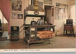North Bay Ontario CA Home of the Dionne Quints Continental Chrome Postcard