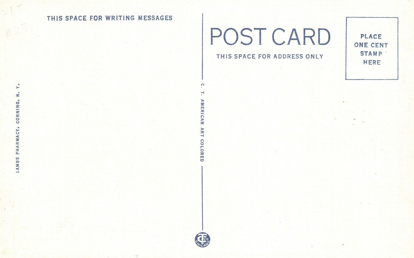 Vintage Postcard 1930's Corning Glass Works And Office Corning New York