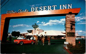 PC Horses at Entrance to Wilbur Clark's Desert Inn in Las Vegas, Nevada